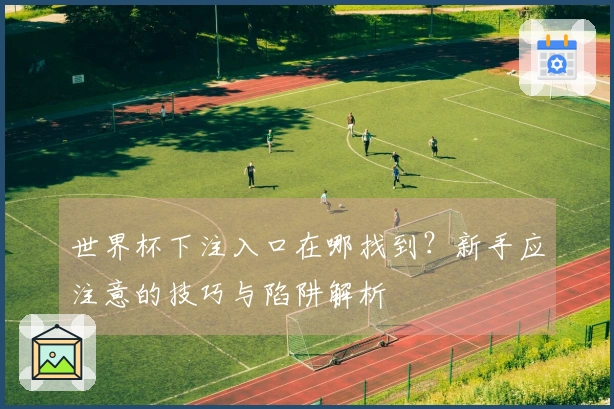 世界杯下注入口在哪找到？新手应注意的技巧与陷阱解析