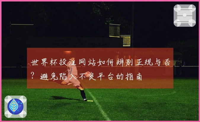 世界杯投注网站如何辨别正规与否？避免陷入不良平台的指南
