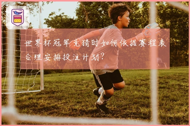 世界杯冠军竞猜时如何依据赛程表合理安排投注计划？